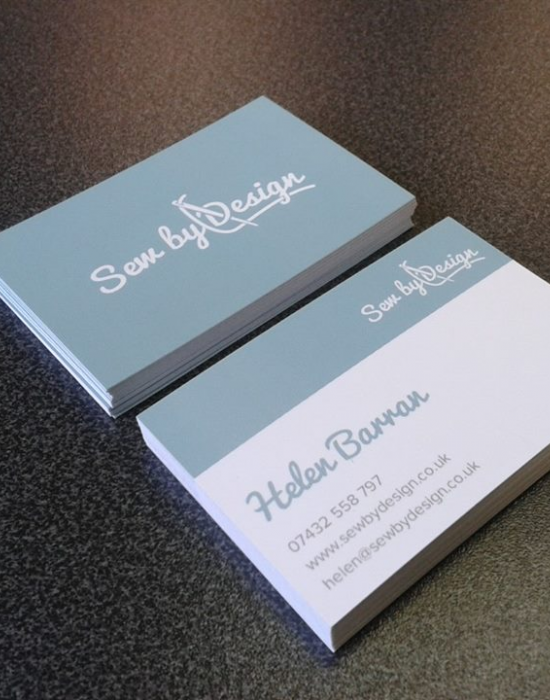 Sew By Design studio stationery